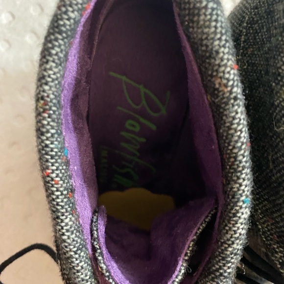 BLOWFISH Blowfish Womens Herringbone Platform Booties - Picture 12 of 16